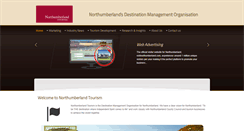 Desktop Screenshot of northumberlandtourism.org.uk