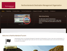Tablet Screenshot of northumberlandtourism.org.uk